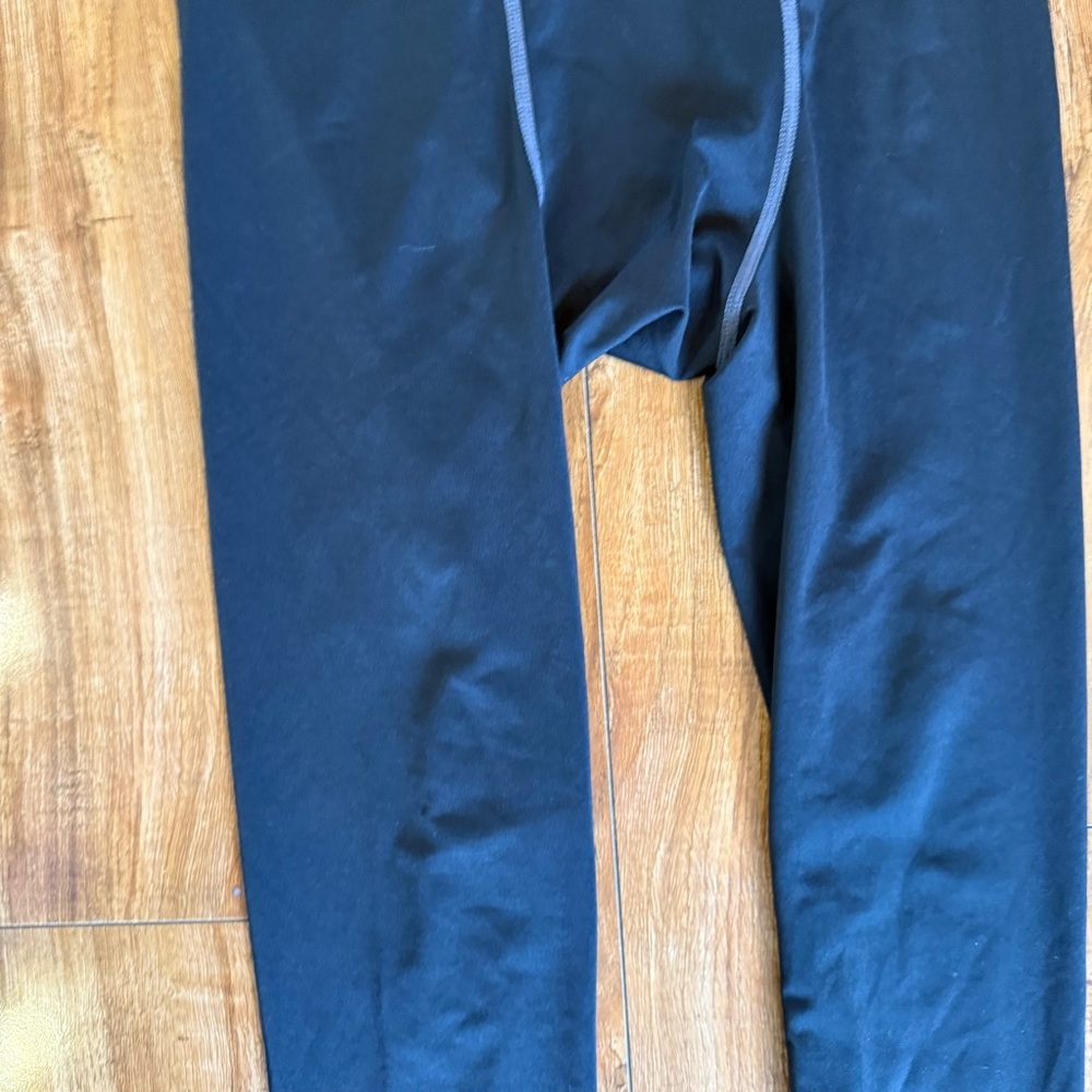 Nike Pro Combat Dri-FIT Black Compression Athletic Ski Leggings Size Small - Picture 3 of 10
